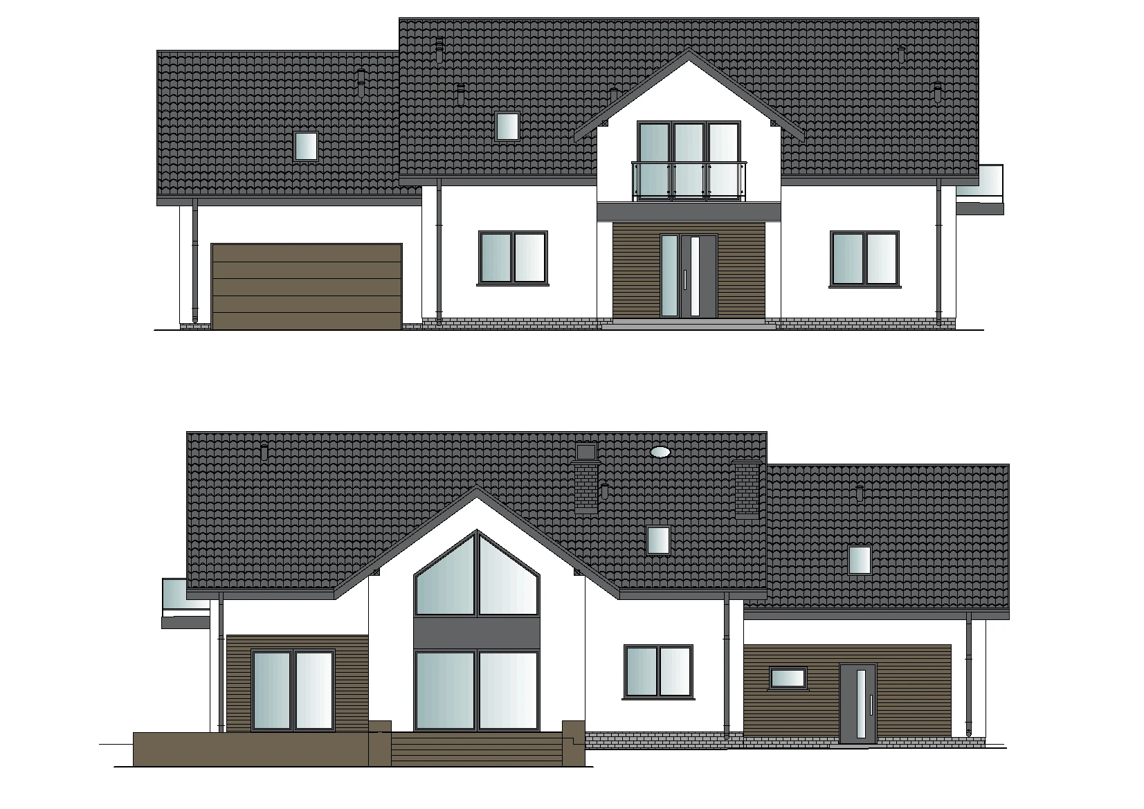 Projekt domu jednorodzinnego Giełczyn