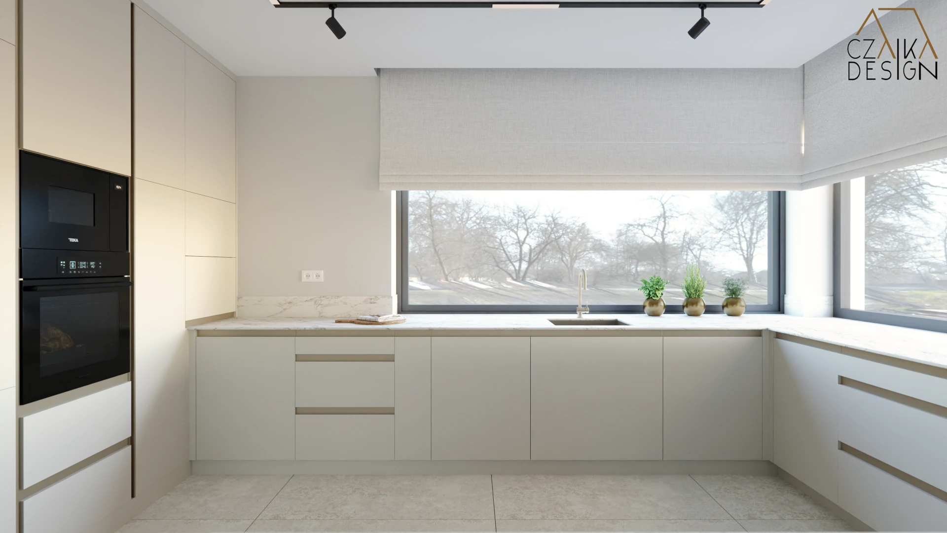 Fronty w kolorze kaszmiru