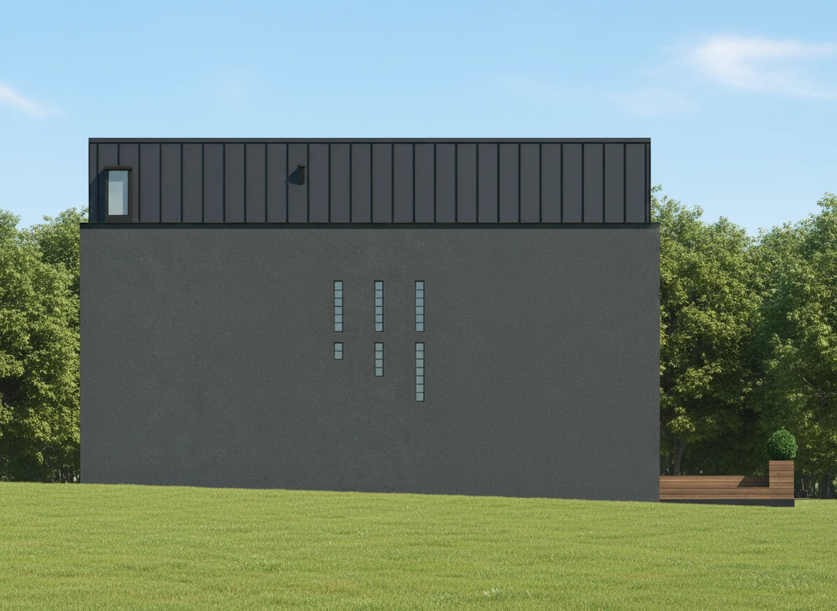 Ściana przeciwpożarowa z luksferami