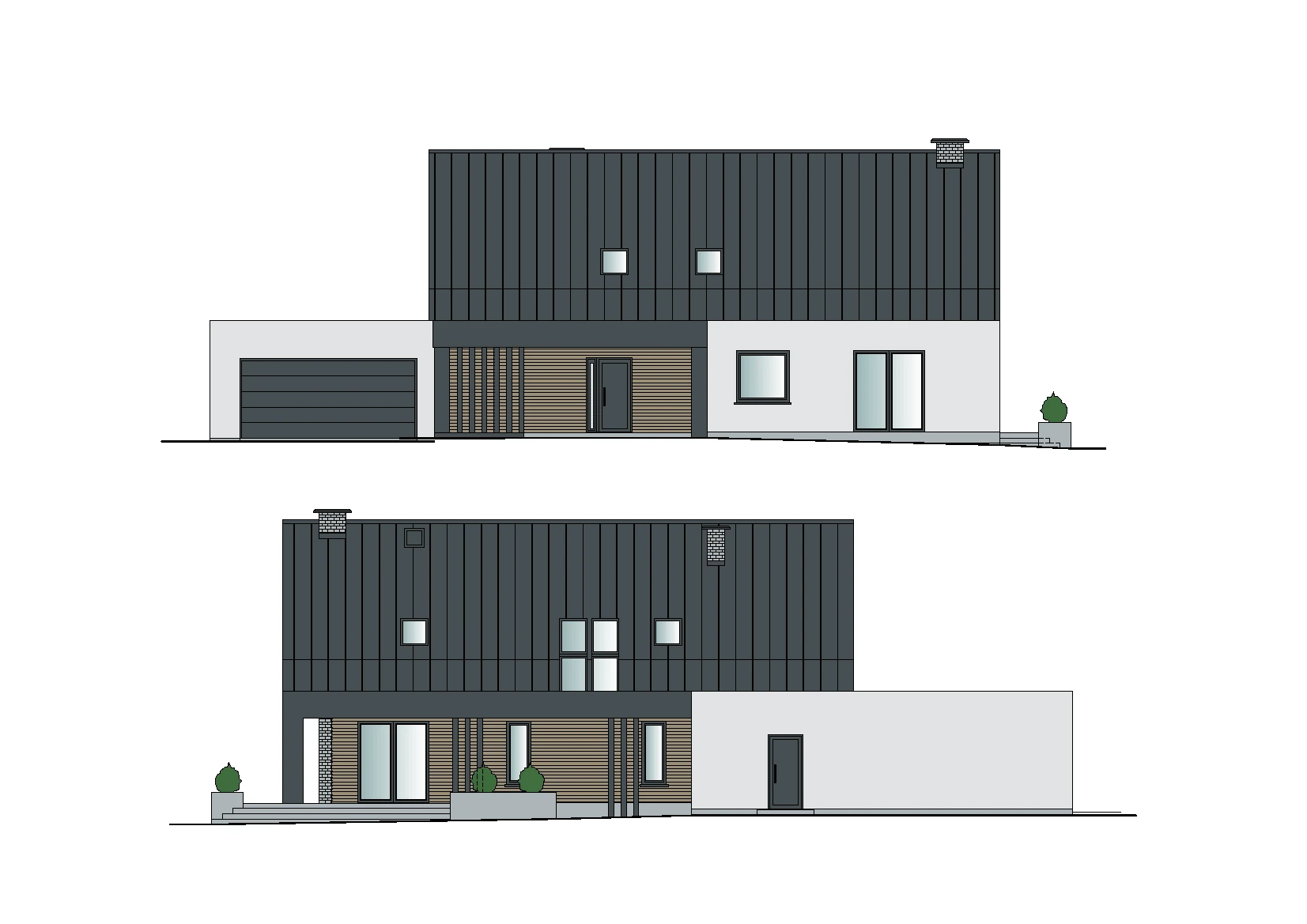 Projekt nowoczesnej stodoły Stara Łomża przy Szosie Projekt nowoczesnej stodoły Stara Łomża przy Szosie