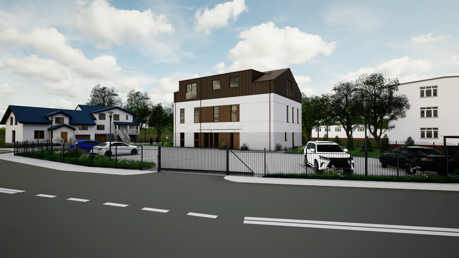 Budynek usługowo mieszkalny Łomża