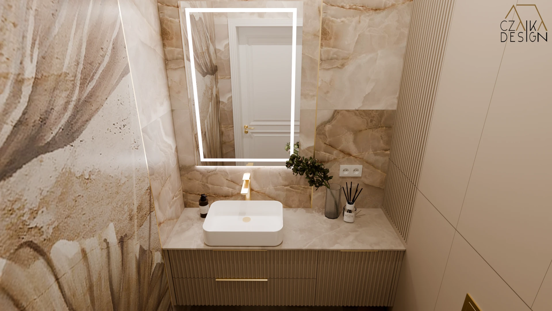 Lustro z podświetleniem LED