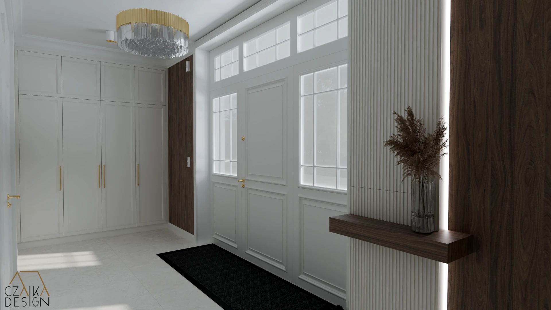 Funkcjonalne i ponadczasowe wejście do domu